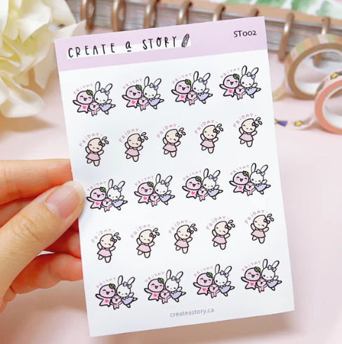 Friday | Sticker Sheet
