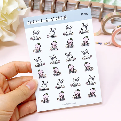 Dishes | Sticker Sheet