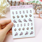 Tired | Sticker Sheet