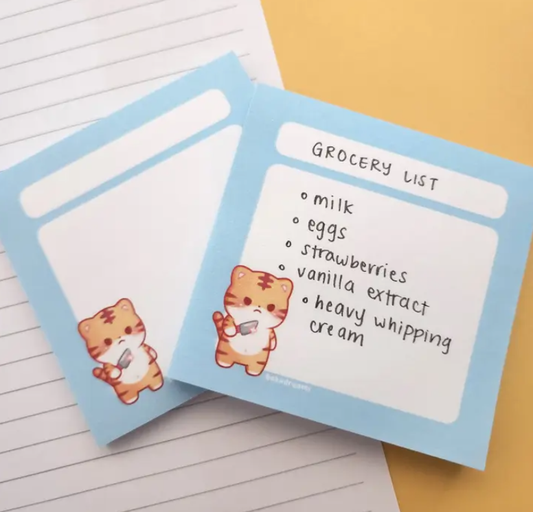 Stabby Tiger | Sticky Notes