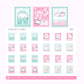 Steam Castle Stamps | Sticker Sheet