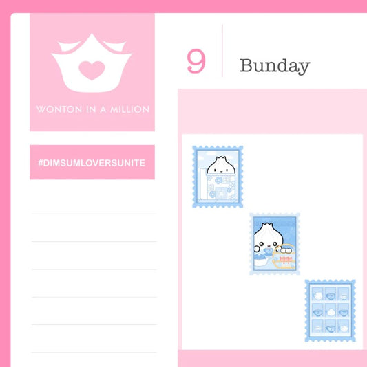 High Teahouse - Stamps | Sticker Sheet
