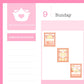 Bun of a Kind Bakery Stamps | Sticker Sheet