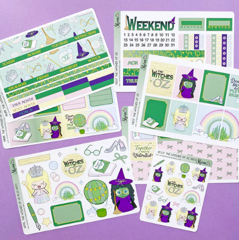 Shine Sticker Studio - The Witches of Oz | October 2025 Subscription