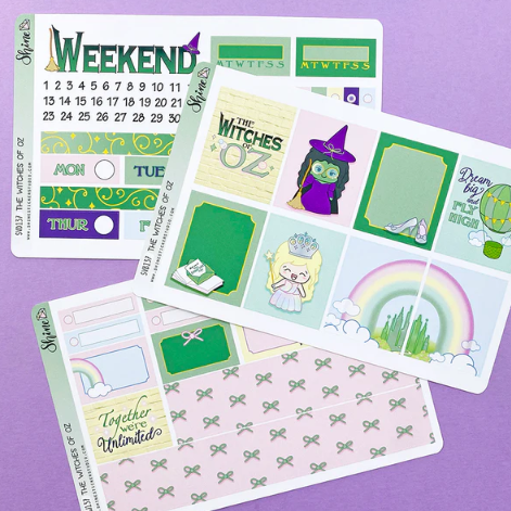 Shine Sticker Studio - The Witches of Oz | October 2025 Subscription
