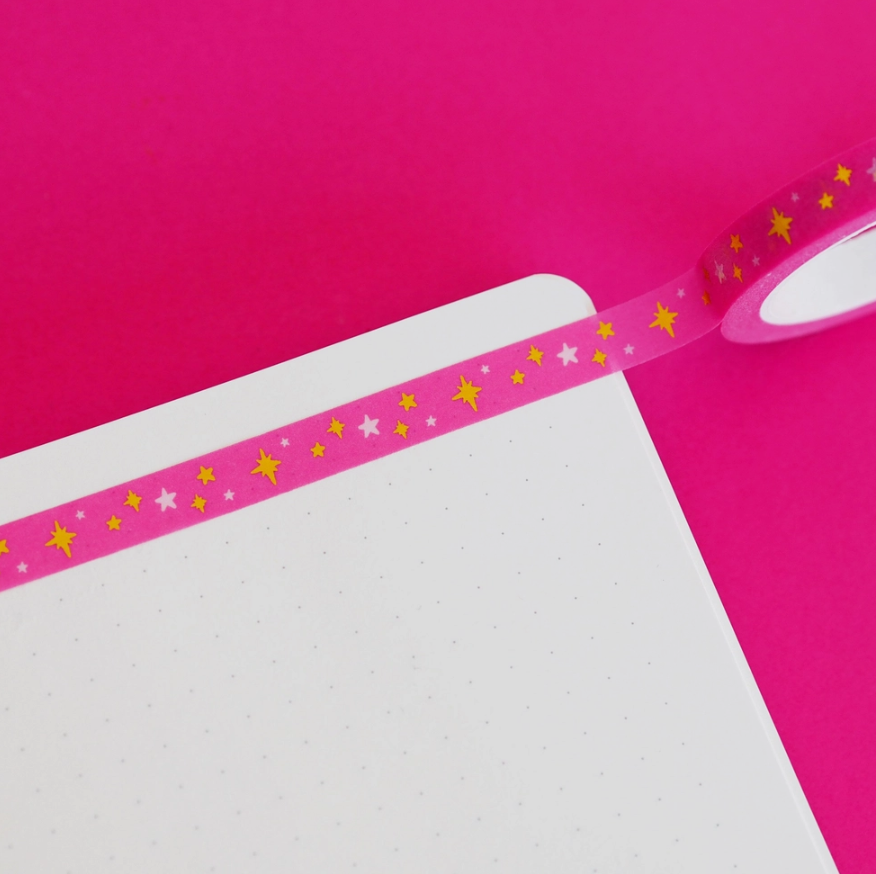 Pink Stars | Washi