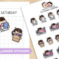 Stationery Shopping | Sticker Sheet