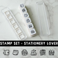 *PREORDER 6-IN-1 Punch Stamp - Stationery Lover