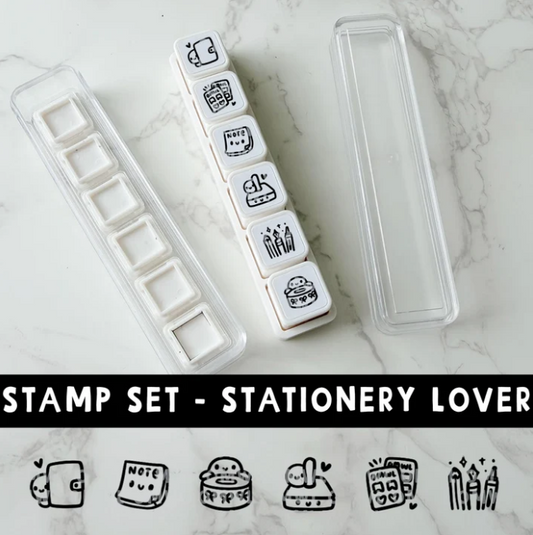 *PREORDER 6-IN-1 Punch Stamp - Stationery Lover