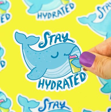 Stay Hydrated | Vinyl Sticker