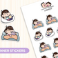 Staying In | Sticker Sheet