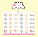 Steam Team Umbrellas | Sticker Sheet