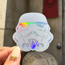 Stormtrooper Holographic Sticker