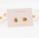 Peek-A-Boo Strawberry | Earrings