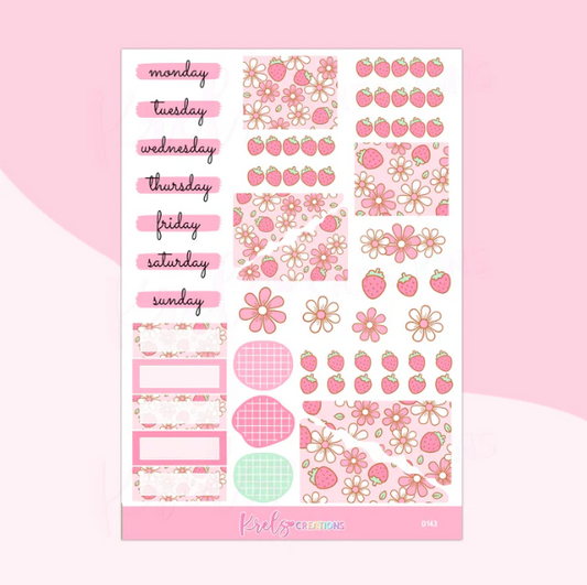 Strawberry Daisy | Journaling Kit