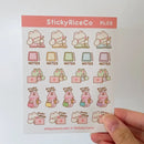 Studying | Sticker Sheet