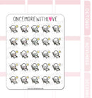 Reading In The Sun | Sticker Sheet