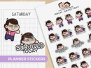 Mom Life - Survived Today | Sticker Sheet