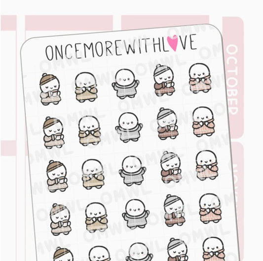 Sweater Weather | Sticker Sheet