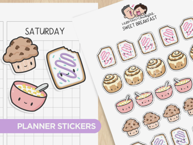Sweet Breakfast | Sticker Sheet