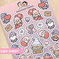 Sweetheart Gnomes | Big Sticker Sheet