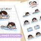 Swimming | Sticker Sheet
