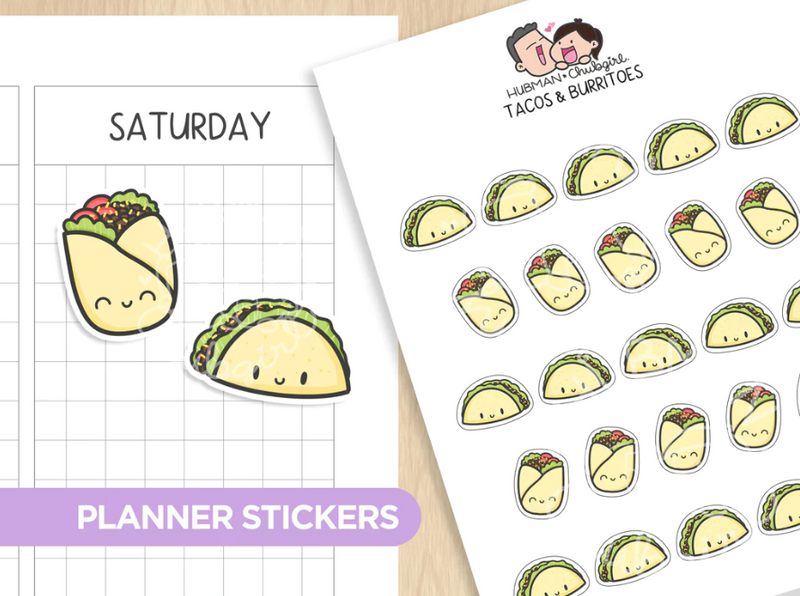 Tacos & Burritos | Sticker Sheet