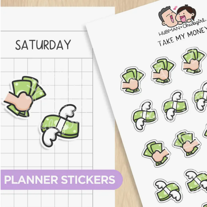 Take My Money!!! | Sticker Sheet