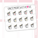 Mini - Takeout Doodle | Sticker Sheet