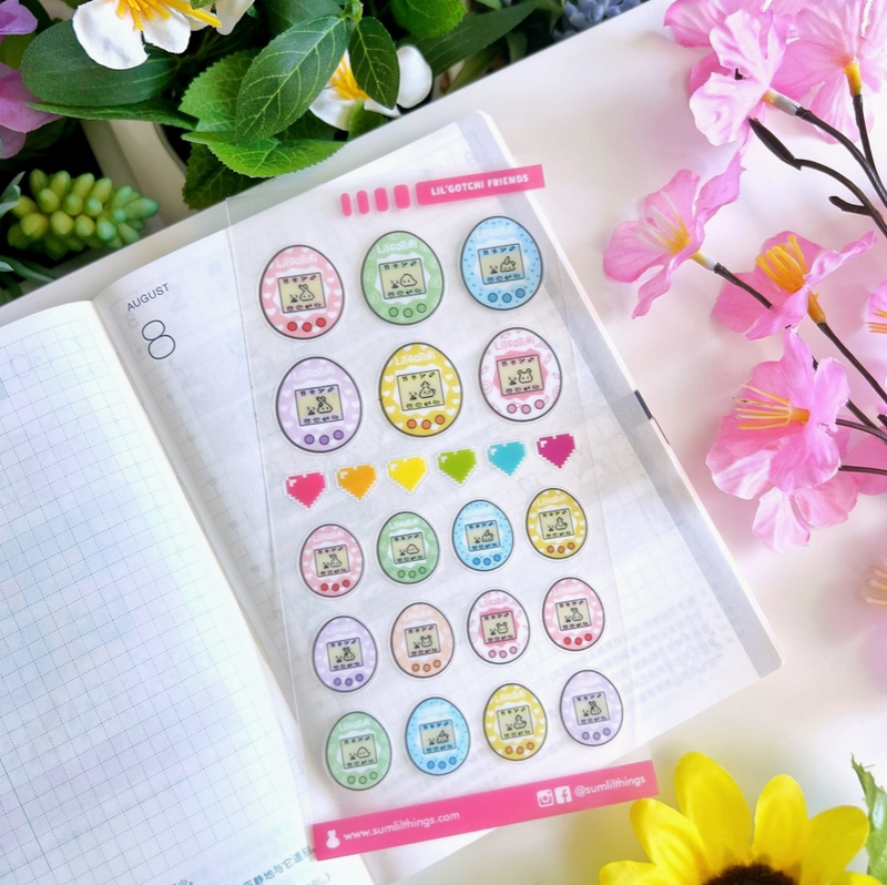 Lil' Gotchi Friends | Seal Stickers