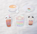 Positivi-TEA | Die Cut Sticker Set