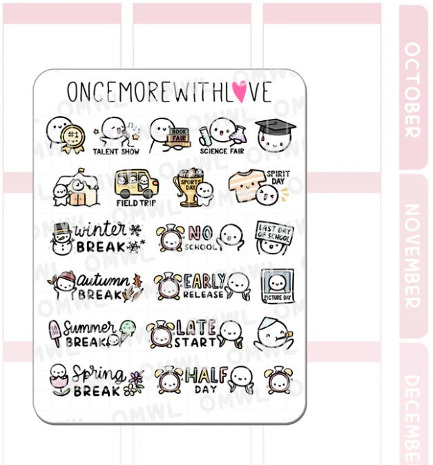 Teacher Sampler Part 2 | Sticker Sheet