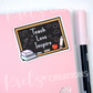 Teach, Love, Inspire | Sticker