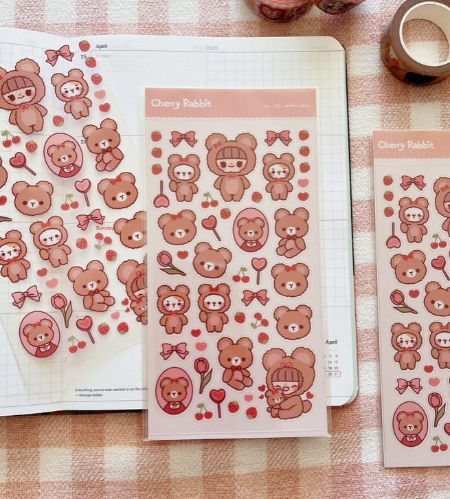 Teddy Bear | Sticker Sheet