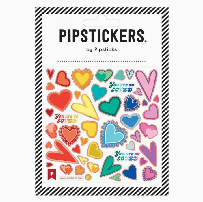The Shape Of My Heart | Sticker Sheet