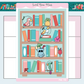 Tiki Bookshelf | Large Sticker
