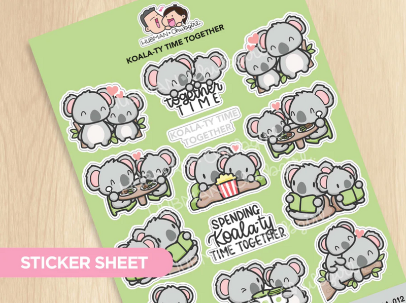 Koala-Ty - Time Together | Big Sticker Sheet