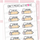 To Do Pencils | Sticker Sheet