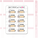 To Do Pencils | Sticker Sheet