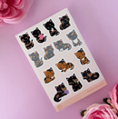 Tortie Cats | Sticker Sheet