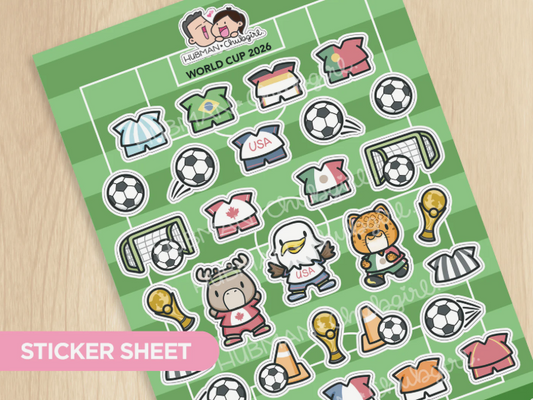 Soccer Tournament | Big Sticker Sheet