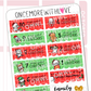Christmas Traditional Countdown 2.0 | Sticker Sheet