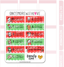 Christmas Traditional Countdown 2.0 | Sticker Sheet