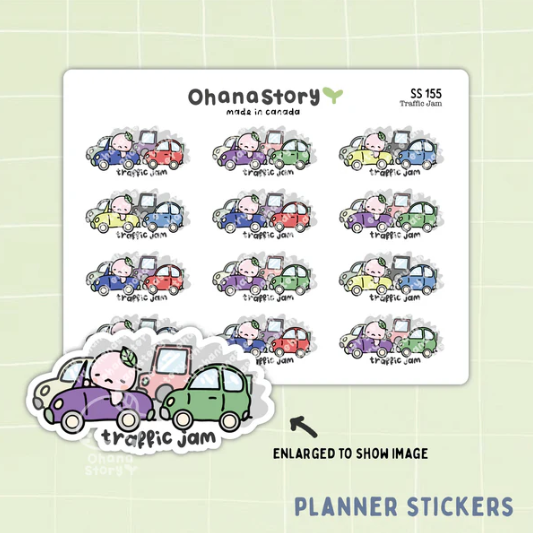 Traffic Jam | Sticker Sheet