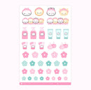 Steam Castle | Transparent Sticker Sheet