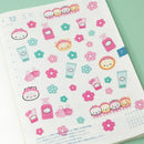 Steam Castle | Transparent Sticker Sheet