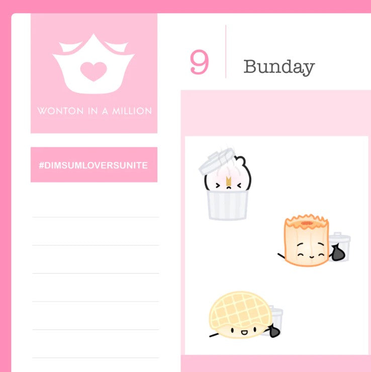 Trash Day | Sticker Sheet