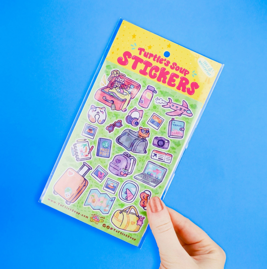 Travel | Vinyl Sticker Sheet