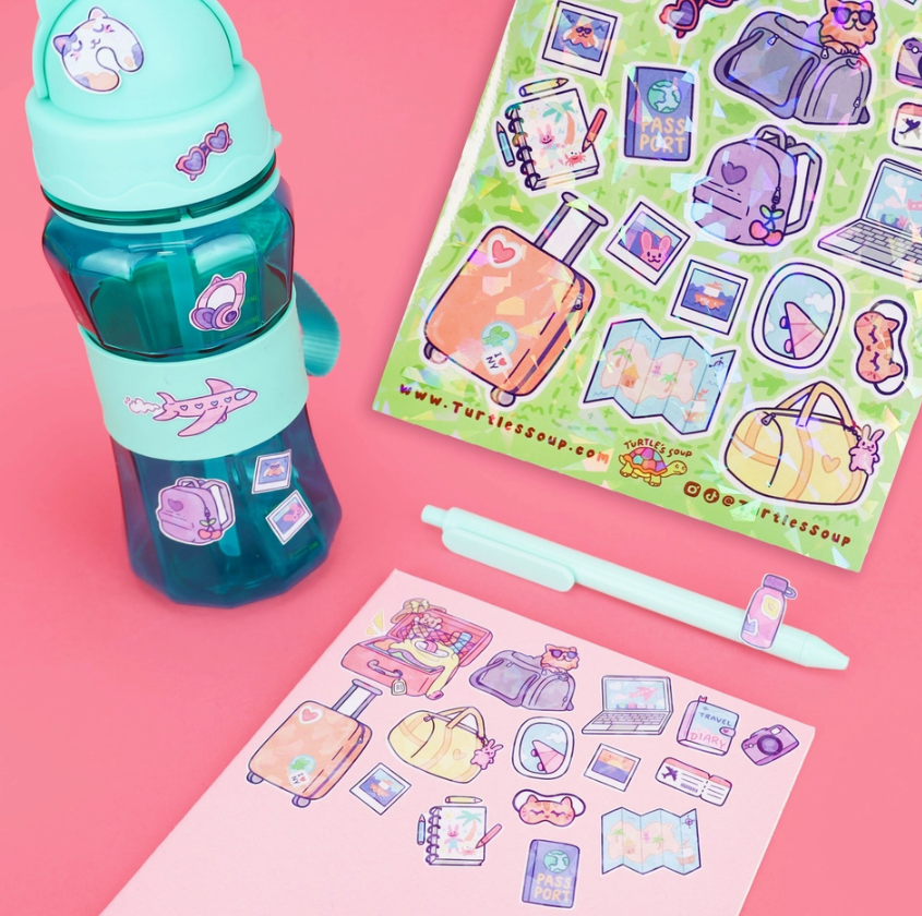 Travel | Vinyl Sticker Sheet