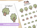Trees and Bushes | Sticker Sheet